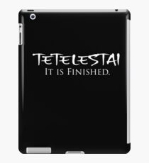 Tetelestai - It Is Finished (Greek/English) iPad Case/Skin