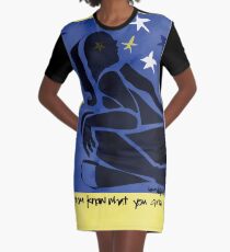 Vestido camiseta Sabes lo que eres