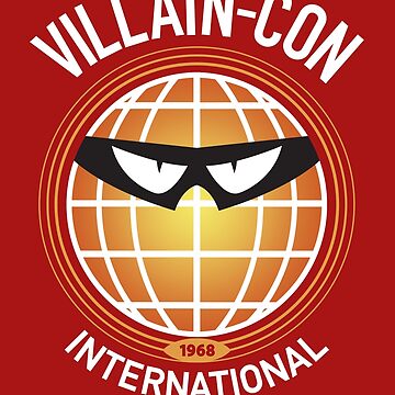 Villain-Con International Black & Yellow Badge Reel