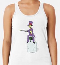 Jailbot and the Warden Racerback Tank Top