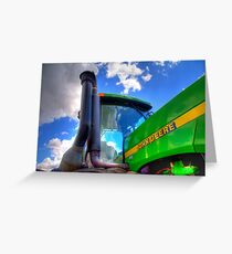 John Deere Tractor Greeting Card