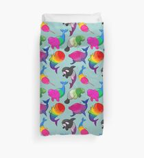 Sexuality Whales (And Aromanatee) Pattern Duvet Cover