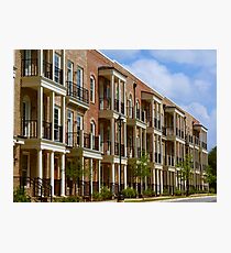 " New Condo's Under A Summers Sky " Photographic Print