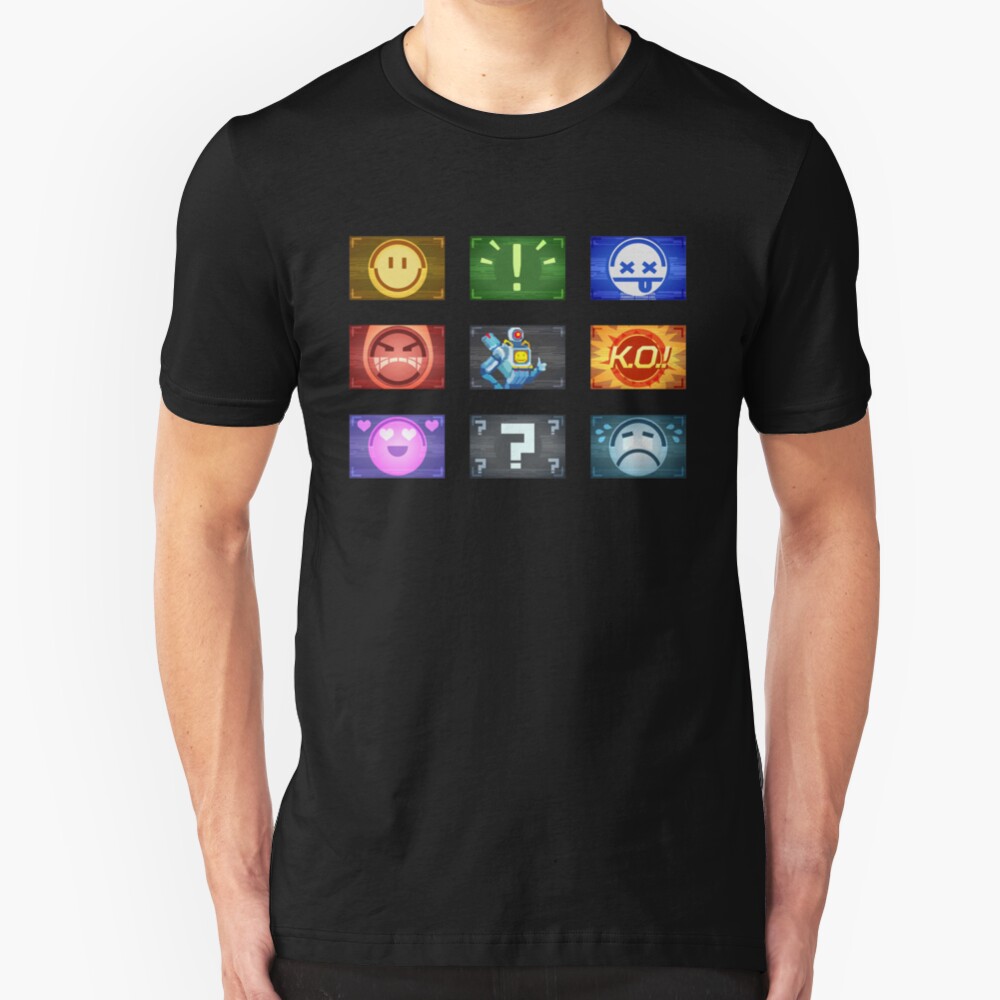 Apex Legends | Pathfinder Screens - Black Slim Fit T-Shirt