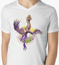 Non-binary Nomingia (with text) Men's V-Neck T-Shirt