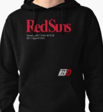 Sudadera con capucha Red Suns Initial D