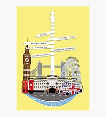 Welcome To London Photographic Print