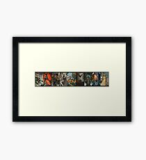 Dragon Age Inquisition Companion Tarot Cards Framed Print