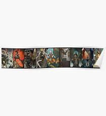 Dragon Age Inquisition Companion Tarot Cards Poster