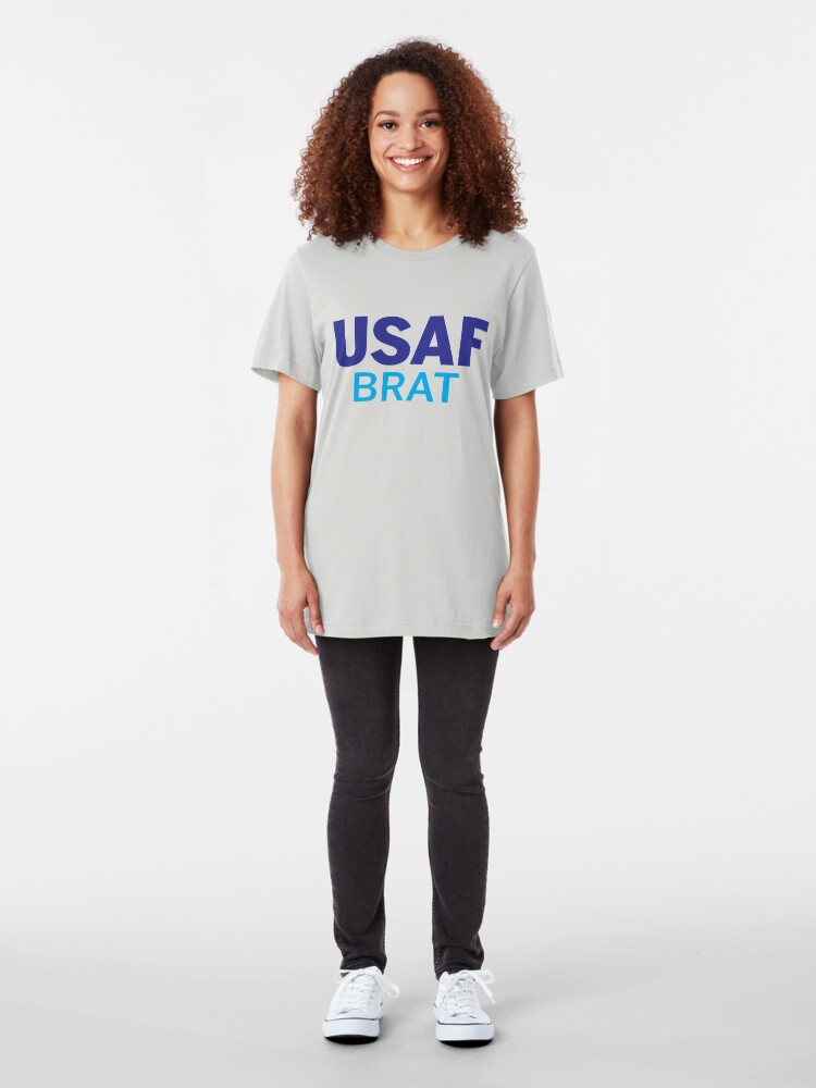 Alternate view of Air Force Brat Blues Slim Fit T-Shirt