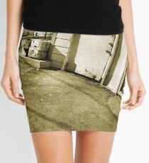 Back Doors Urban Art Early Spring Mini Skirt