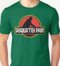 Sasquatch Park Bigfoot Parodie-T-Shirt Slim Fit T-Shirt