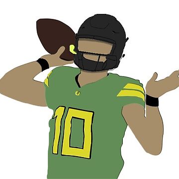 Justin Herbert Sticker for Sale by ScottHarmon