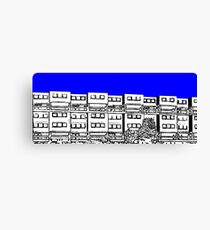 Ashfield Valley Flats, Rochdale Canvas Print