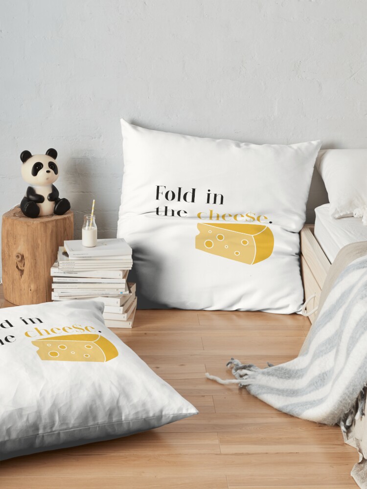 Alternate view of Schitt's Creek - Fold in the Cheese Floor Pillow