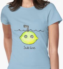 Sub-lime Women's Fitted T-Shirt