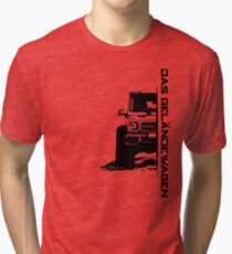 Das Geländewagen (6x6) Tri-blend T-Shirt