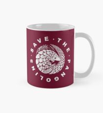 Gefährdetes Tier - Rette den Pangolin Tasse (Standard)