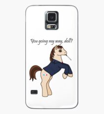 10th Doctor Retro Pony Case/Skin for Samsung Galaxy