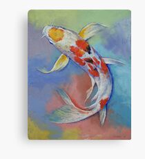 Butterfly Koi Fish Canvas Print