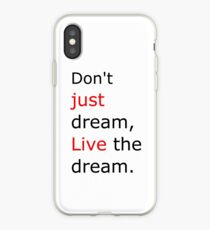 JUST LIVE iPhone-Hülle & Cover