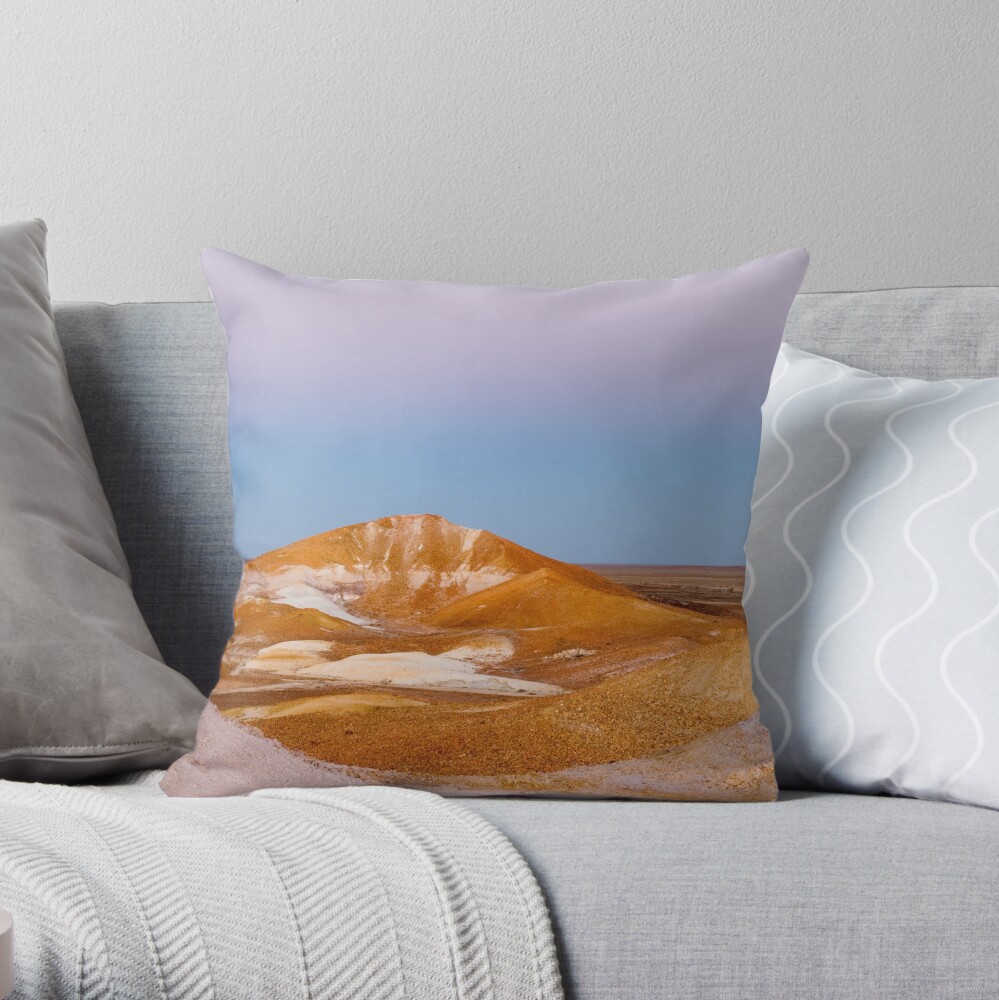 Breakaways at dusk Throw Pillow