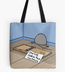 Dieting Cartoon Tote Bag