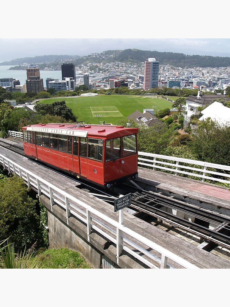 Wellington Cable Car Tote Bag By Adylord Redbubble