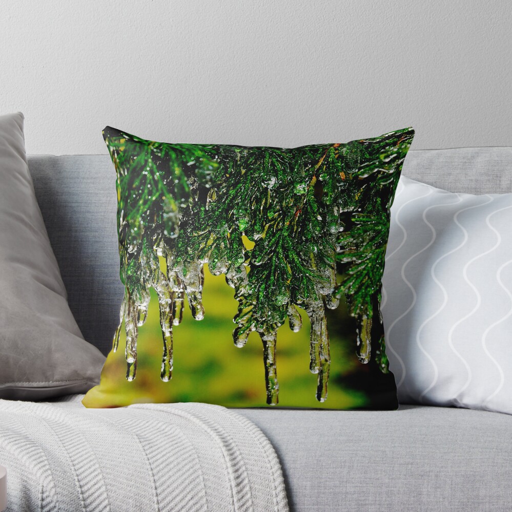 Crystal Cathedral Throw Pillow