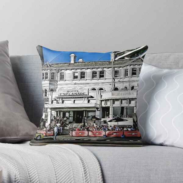 The Espy, St Kilda Throw Pillow