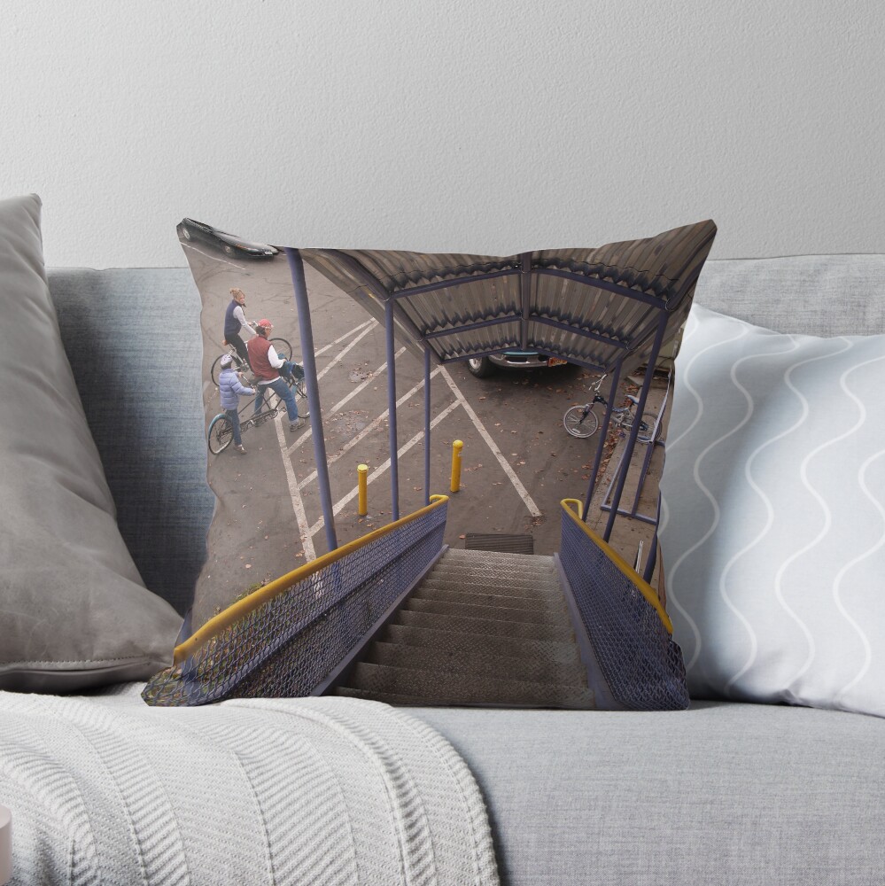 DGN - Riding Off Into the Sunset Throw Pillow