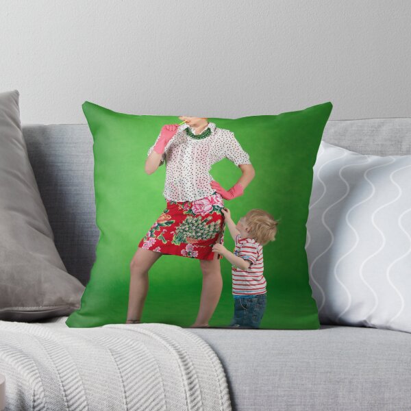 Not Now Son. Throw Pillow