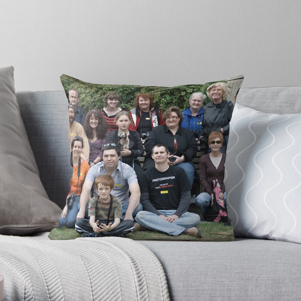 RedBubble Adelaide Meet Up. Throw Pillow