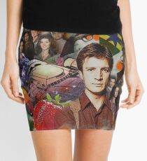 Firefly Collage Mini Skirt