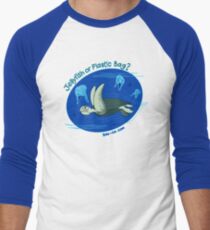 Jellyfish or Plastic Bag? Men's Baseball ¾ T-Shirt