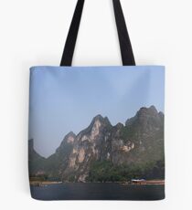 Karst mountains of Yangshuo Tote Bag