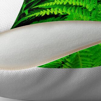Alternate view of Wild Ferns Throw Pillow
