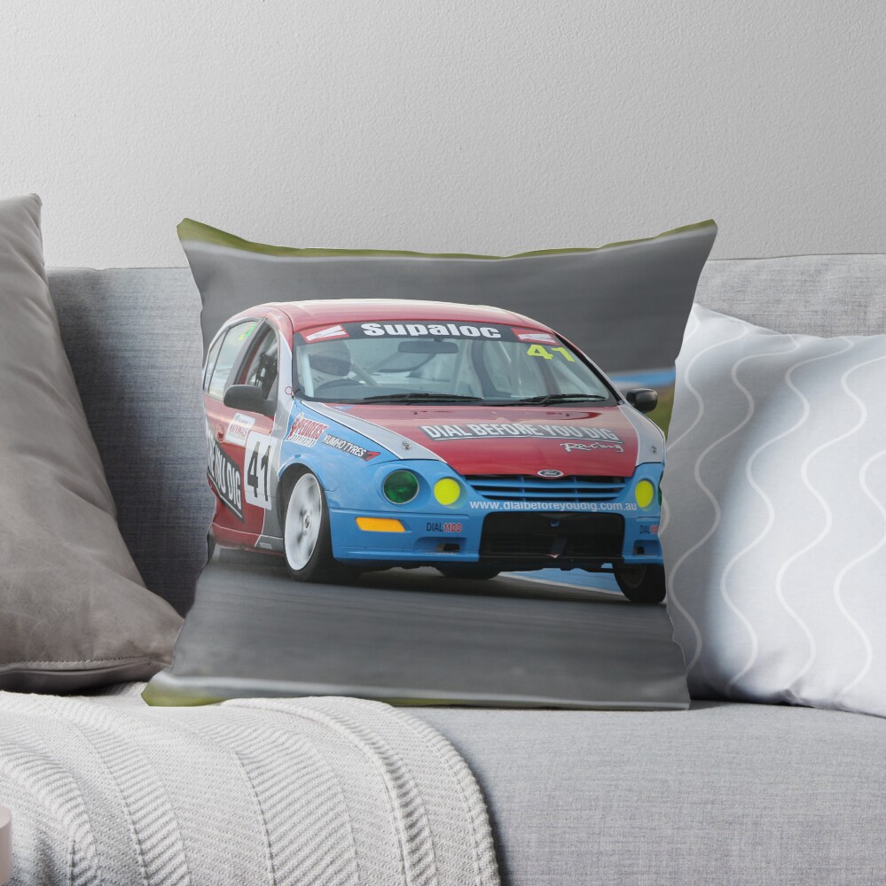 AU Falcon Throw Pillow