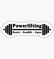 Powerlifting Sticker