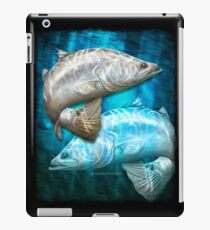 Cruising Chrome - barramundi iPad Case/Skin