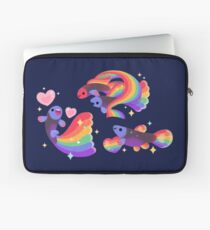 Regenbogen-Guppy 5 Laptoptasche