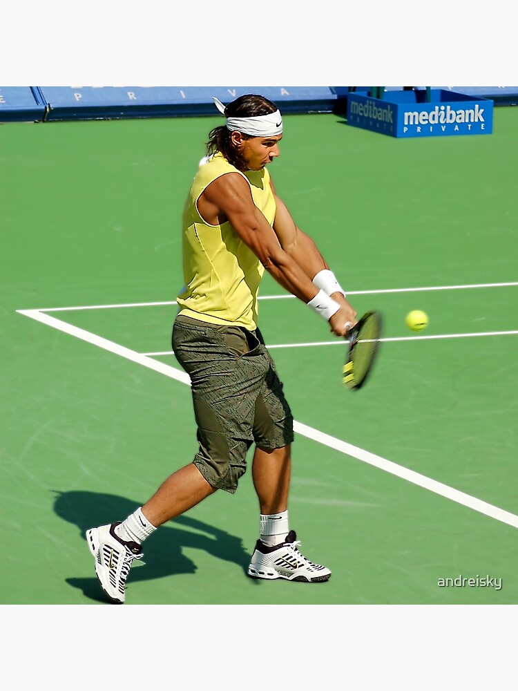 Backhand (Rafael Nadal) by andreisky