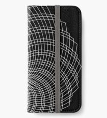 Wirbel iPhone Flip-Case/Hülle/Skin