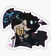 Devil May Chibi - V, Griffon & Shadow Sticker