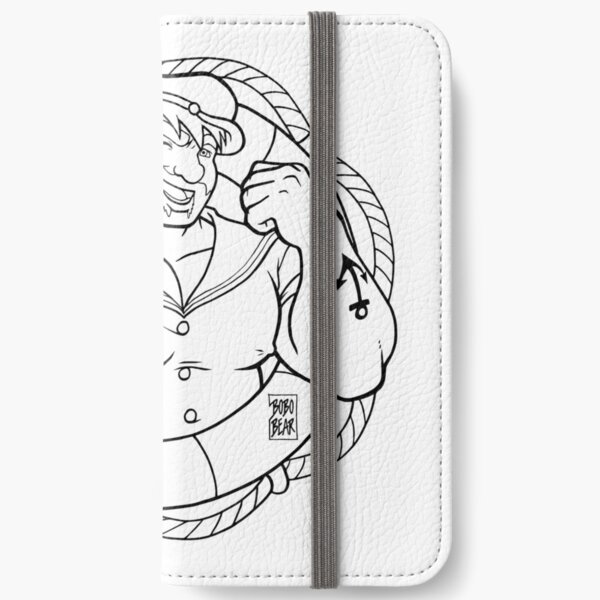 ADAM LIKES SAILORS - LINEART iPhone Wallet
