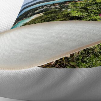 Alternate view of Somewhere special Throw Pillow