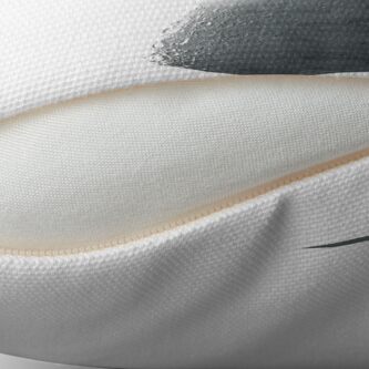 Alternate view of THE MOON INVERTED Throw Pillow