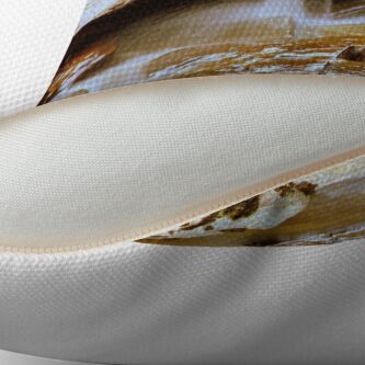 Alternate view of Rocks and Water Throw Pillow