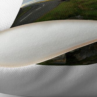 Alternate view of van 2 Throw Pillow