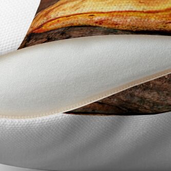 Alternate view of Chicken of the woods Throw Pillow